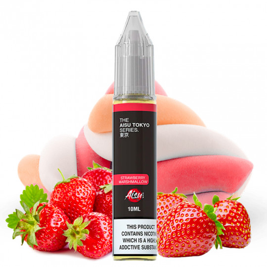 Strawberry Marshmallow - Sels de nicotine - Aisu Tokyo Series by Zap! Juice | 10ml