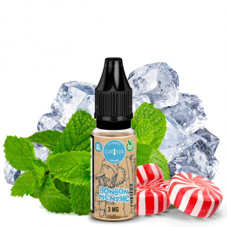 Natural Bonbon Menthe - Édition Natural by Curieux | 10ml - 12 mg/ml