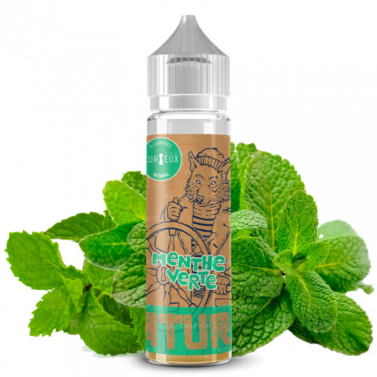 Natural Green Mint - Shortfill Format - Édition Natural by Curieux | 50ml Natural Green Mint - Shortfill Format - Édition Natural by Curieux | 50ml