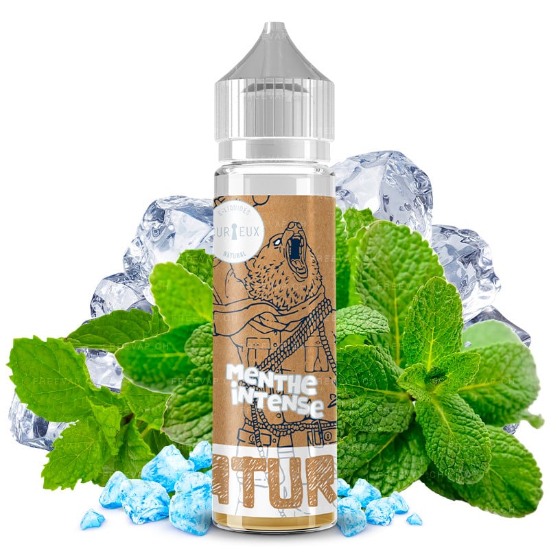 E-Liquid Natural Intensive Minze 50ml Natural by Curieux