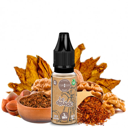 Natural Le Druide (Tabak & geröstete Nüsse) - Édition Natural by Curieux | 10ml