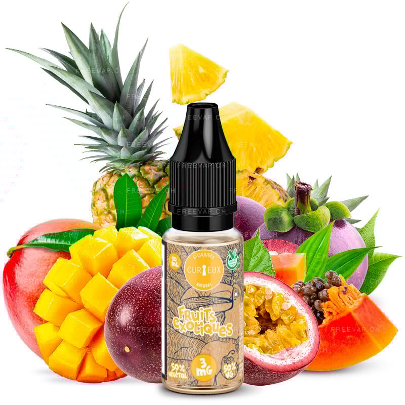 E-Liquid Natural Exotische Früchte Édition Natural by Curieux 10ml