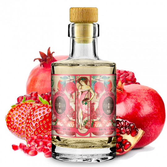 Strawberry Pomegranate - Shortfill Format - Collector's edition - Curieux | 200 ml