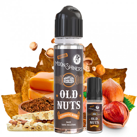 Old Nuts Authentic Blend - Bootleg Series by Moonshiners | 50ml "Shortfill 60ml with nicotine"