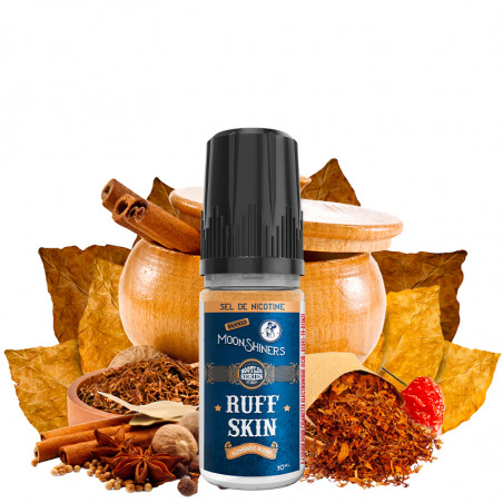 Ruff Skin Authentic Blend - Sels de Nicotine - Bootleg Series by Moonshiners | 10ml