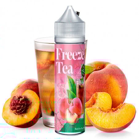 Black Ice Tea Pêche - Shortfill Format - FreezeTea by Made in Vape | 50ml