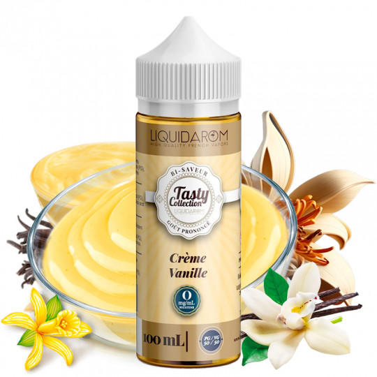 Vanillecreme - Shortfill Format - Tasty by LiquidArom | 100ml