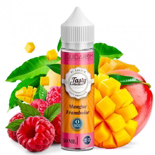 Mango Raspberry - Shortfill format - Tasty by LiquidArom | 50ml Mango Raspberry - Shortfill format - Tasty by LiquidArom | 50ml