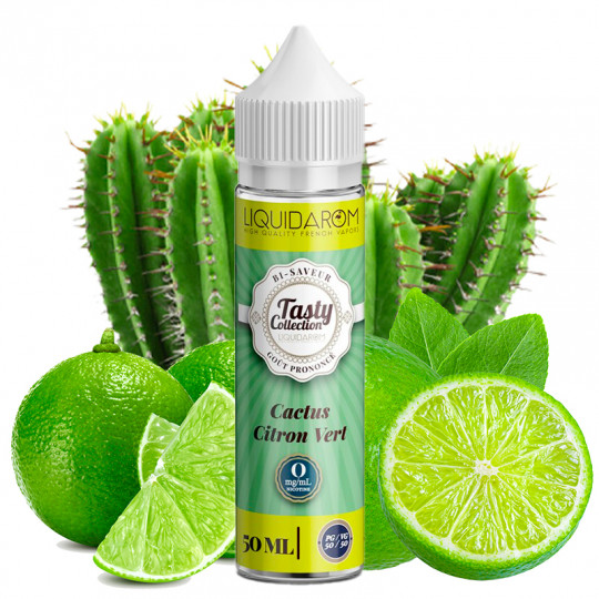 Cactus Citron Vert - Shortfill format - Tasty by LiquidArom | 50ml