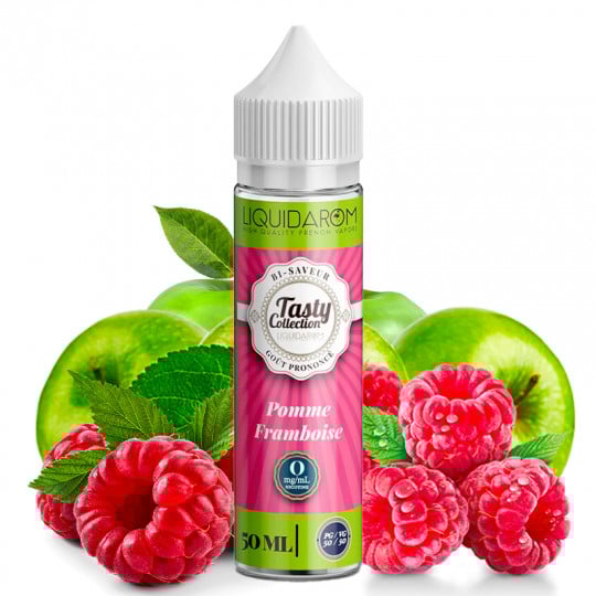 Pomme Framboise - Shortfill format - Tasty by LiquidArom | 50ml Pomme Framboise - Shortfill format - Tasty by LiquidArom | 50ml