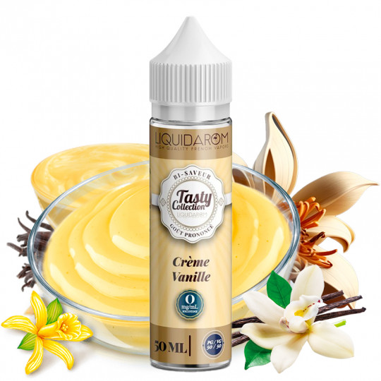 Crème Vanille - Shortfill format - Tasty by LiquidArom | 50ml