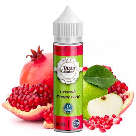 Pomegranate Green Apple - Shortfill format - Tasty by LiquidArom | 50ml