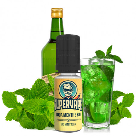 Concentré DIY - Soda menthe bio - Supervape | 10ml