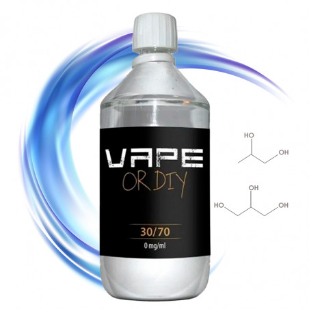 PG/VG Basis 30/70 Vape or DIY 1L