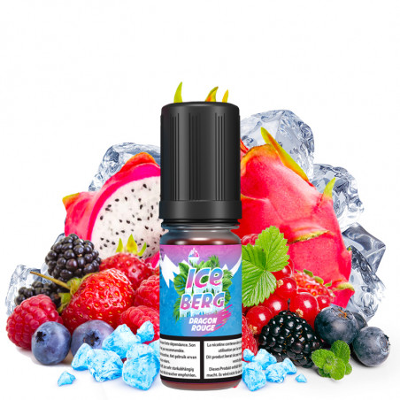 Dragon Rouge ( Drachenfrucht & Rote Früchte) - Nikotinsalze - Iceberg by O'Jlab | 10 ml