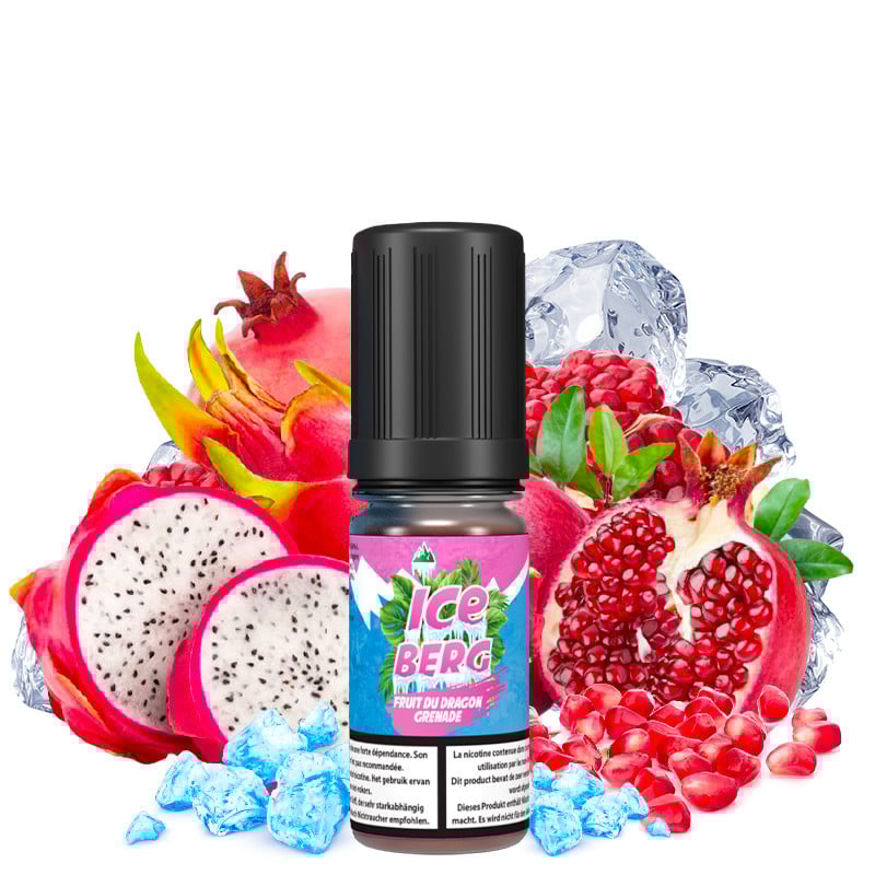 E-Liquid Dragon Grenade ( Drachenfrucht & Granatapfel) - Nikotinsalz - Iceberg by O'Jlab | 10 ml