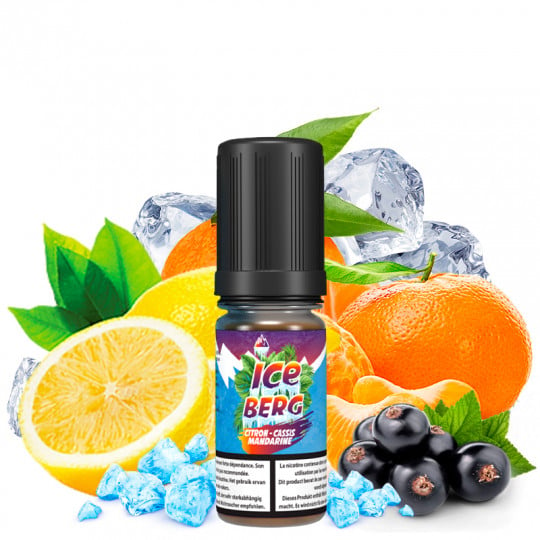 Citron Cassis Mandarine - Sels de nicotine - Iceberg by O'Jlab | 10 ml