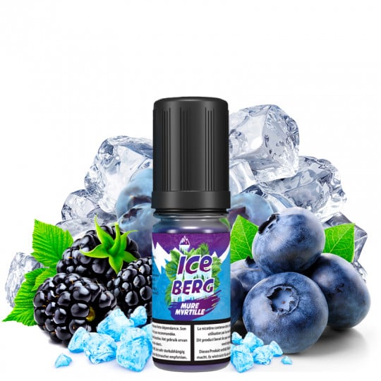 Brombeere Heidelbeere - Nikotinsalz - Iceberg by O'Jlab | 10 ml