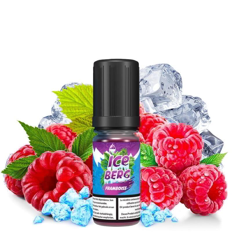 E-Liquid Himbeere - Nikotinsalz - Iceberg by O'Jlab | 10 ml