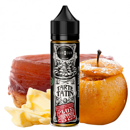 Tarte Tatin (Apfelkuchen & Karamell) - Édition Dessert by Curieux | 50ml "Shortfill 70ml"