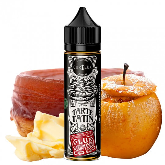 Tarte Tatin - Édition Dessert by Curieux | 50ml "Shortfill 70ml"