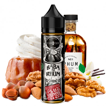 Baba au Rhum - Édition Dessert by Curieux | 50ml "Shortfill 70ml"