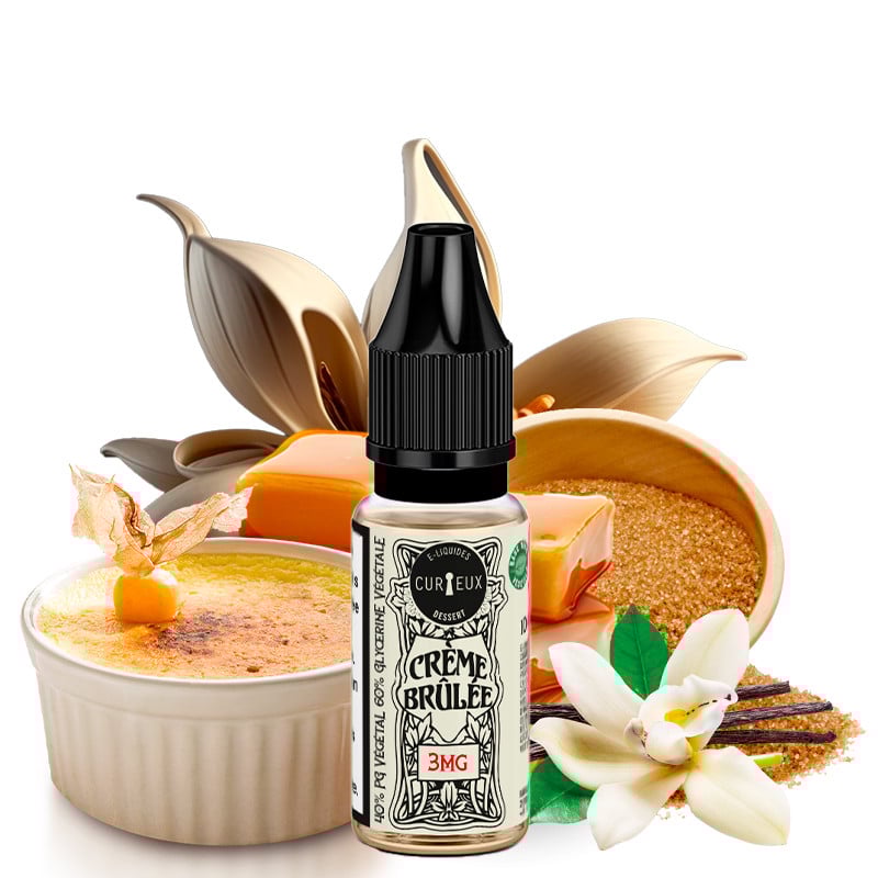 E-Liquid Crème Brûlée - Edition Dessert by Curieux | 10ml