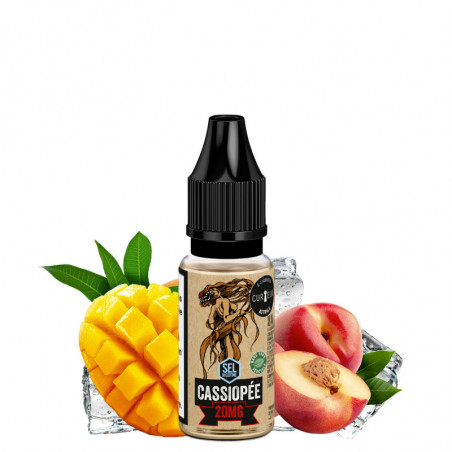 Cassiopée (Mango & Pfirsich) - Nikotinsalze - Édition Astrale by Curieux | 10ml