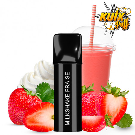 Cartridge Kuix Puff Strawberry Milkshake - Kuix Puff by LiquideLab | 2 ml