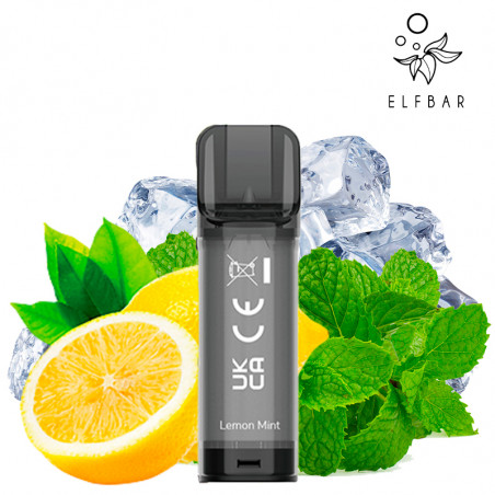 Cartridges Elfa - Lemon Mint - Elf bar | Pack x2