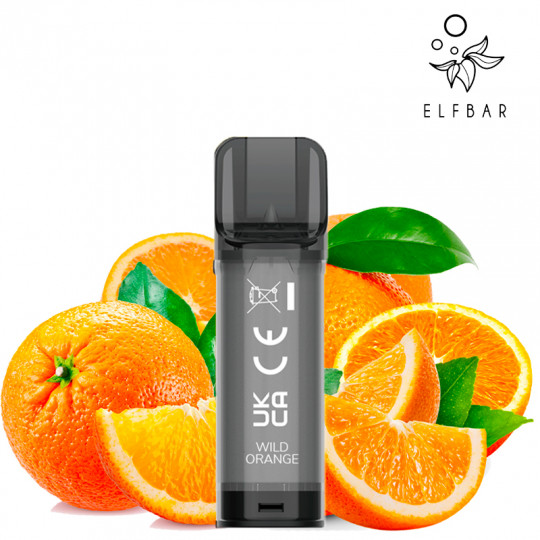 Cartouches Elfa - Wild Orange - Elf bar | Pack x2