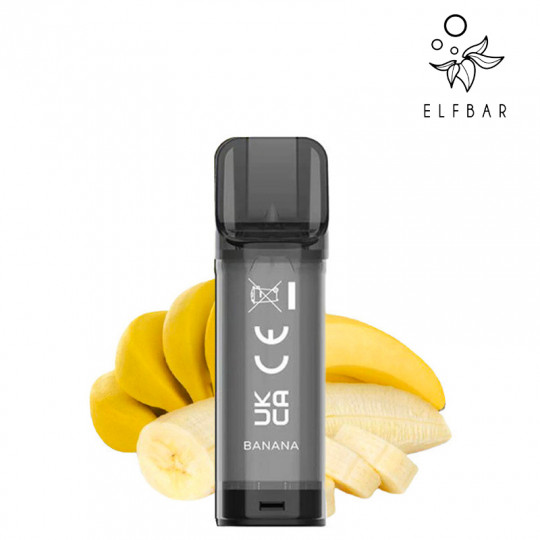 Cartouches Elfa - Banana - Elf bar | Pack x2