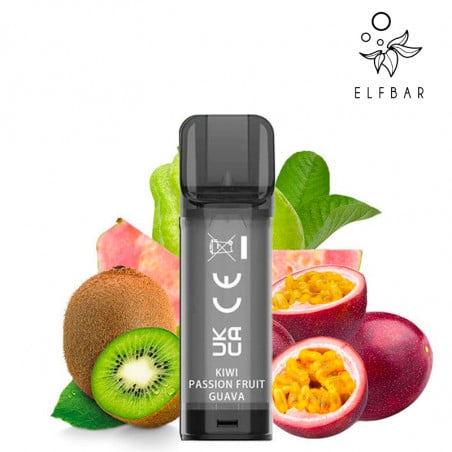 Cartouches Elfa - Kiwi Passion Fruit Guava - Elf bar | Pack x2