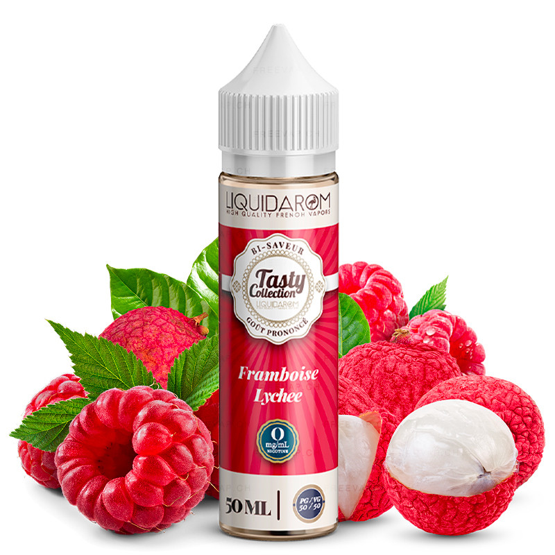 E-liquid Raspberry Lychee - Tasty 50 ml