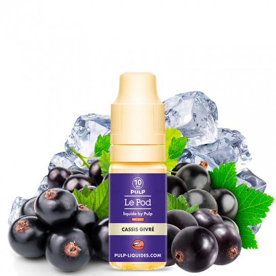 Cassis Givré (Schwarze Johannisbeere & Ice) - Nikotinsalz - Le POD by Pulp | 10 ml