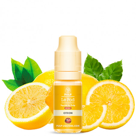 Citron (Zitrone) - Nikotinsalz - Le POD by Pulp | 10 ml