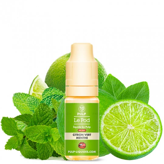 Lime Mint - Nicotine Salts - Le POD by Pulp | 10 ml Lime Mint - Nicotine Salts - Le POD by Pulp | 10 ml