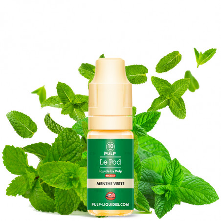 Menthe Verte - Sels de nicotine - Le POD by Pulp | 10 ml