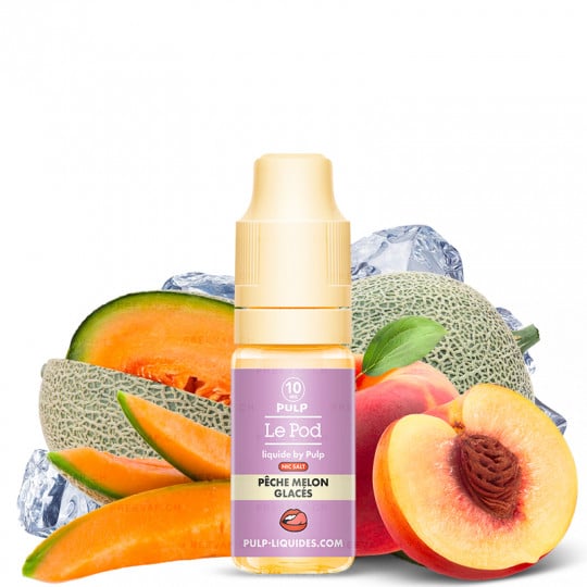 Frosted Peach Melon - Nicotine Salts - Le POD by Pulp | 10 ml