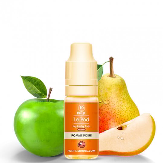 Apple Pear - Nicotine Salts - Le POD by Pulp | 10 ml Apple Pear - Nicotine Salts - Le POD by Pulp | 10 ml