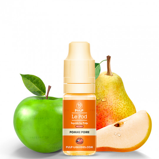 Pomme Poire (Apfel & Birne) - Nikotinsalz - Le POD by Pulp | 10 ml Pomme Poire (Apfel & Birne) - Nikotinsalz - Le POD by Pulp | 10 ml
