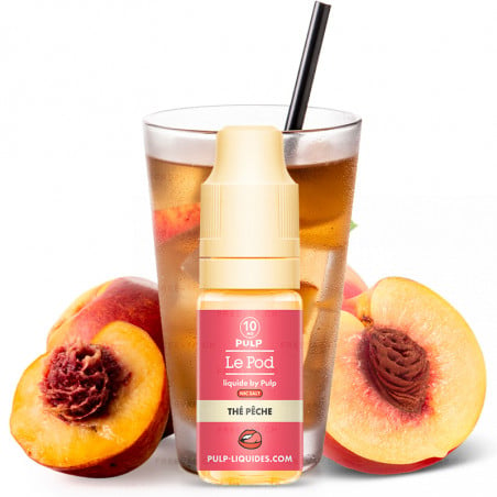 Peach Tea - Nicotine Salts - Le POD by Pulp | 10 ml