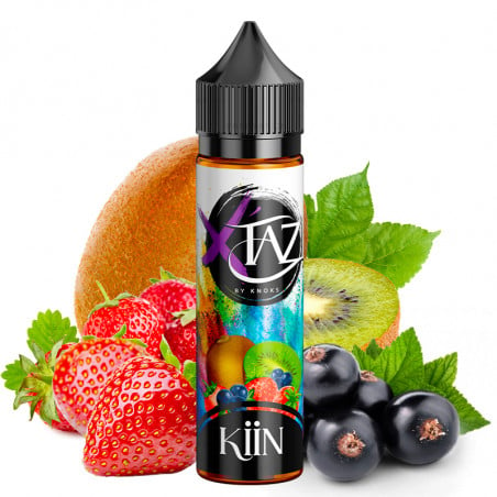 Kiin (Erdbeere, Kiwi & Johannisbeere) - X'Taz by Knoks | 50 ml "Shortfill 70 ml"
