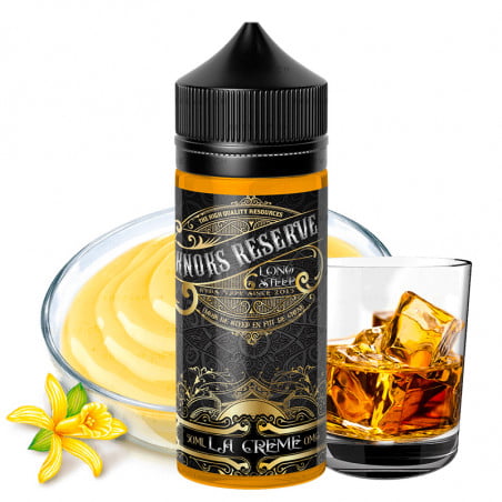 La Crème (Vanille-Custard & Bourbon-Whisky) - Knoks Reserve | 50 ml "Shortfill 75 ml"