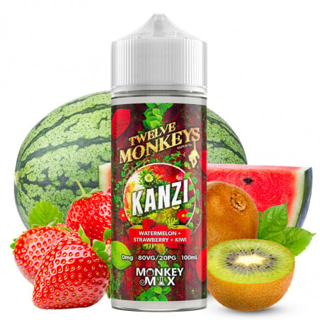 Kanzi - Twelve Monkeys | 100 ml "Shortfill 120 ml"