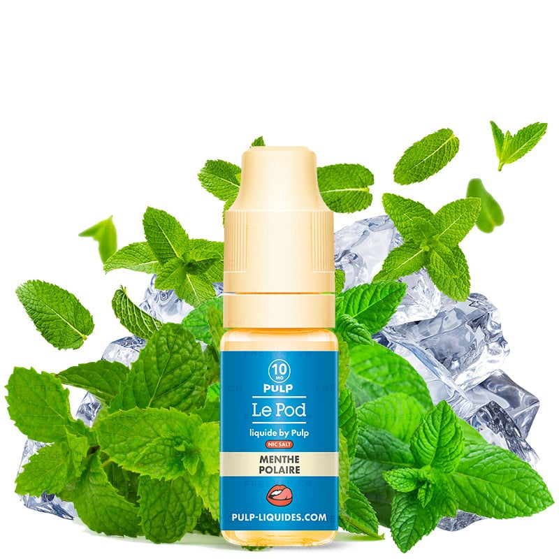 E-liquid Polar Mint - Nic salts - Le POD Pulp 10 ml
