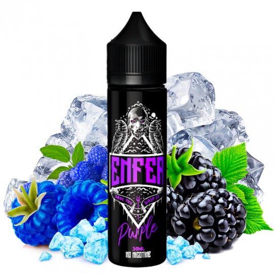 Purple - Enfer | 50 ml "Shortfill 60 ml" Purple - Enfer | 50 ml "Shortfill 60 ml"