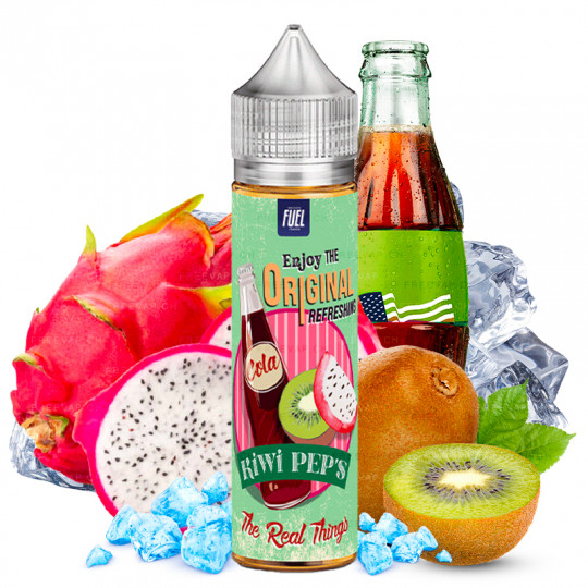 E-liquide Kiwi Pep's - The Real Things by Maison Fuel | 50 ml "Shortfill 60 ml"