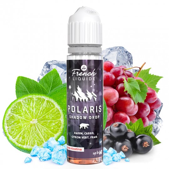 Polaris Shadow Drop (Johannisbeere, Traube & Limette) - Le French Liquide | 50ml "Shortfill 60ml"