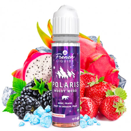 Polaris Woody Wood (Drachenfrucht, Brombeere & Erdbeere) - Le French Liquide | 50ml "Shortfill 60ml"